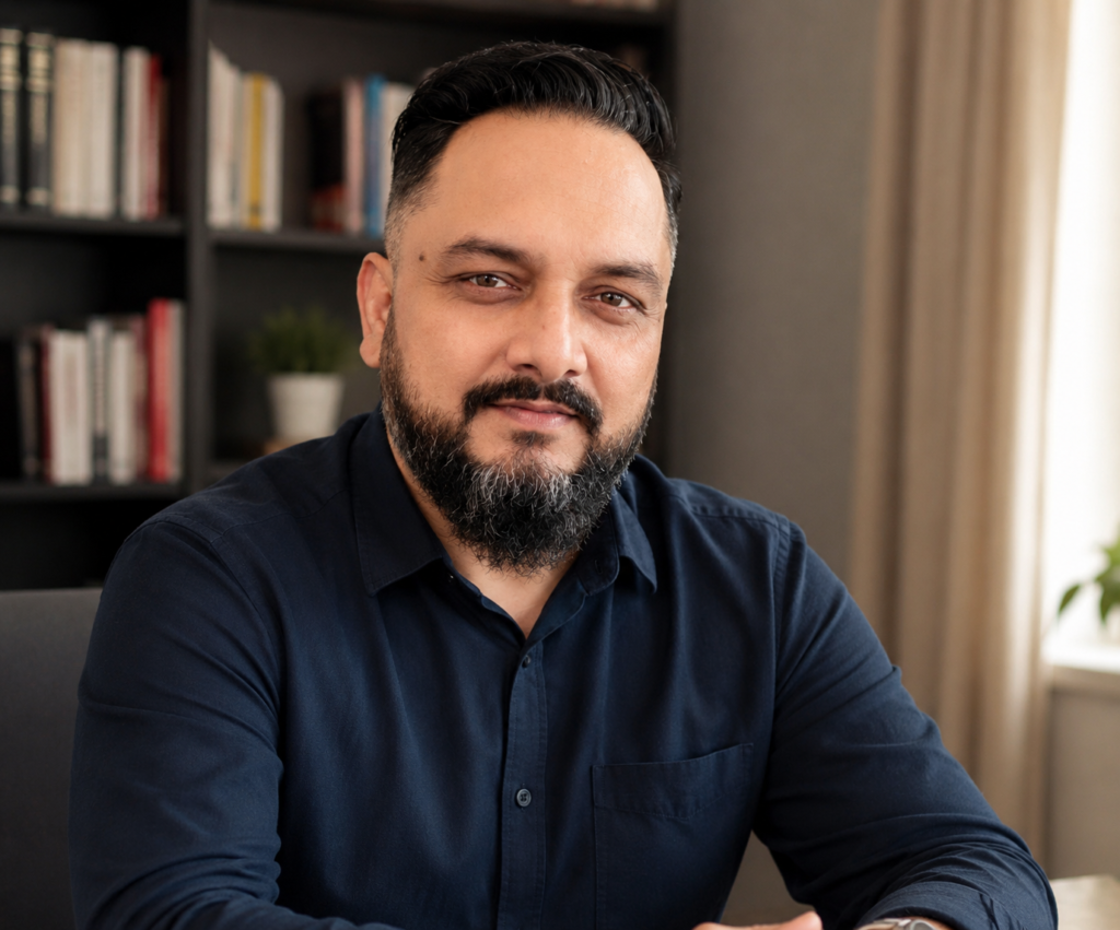 Portrait of Miresh Adhikari